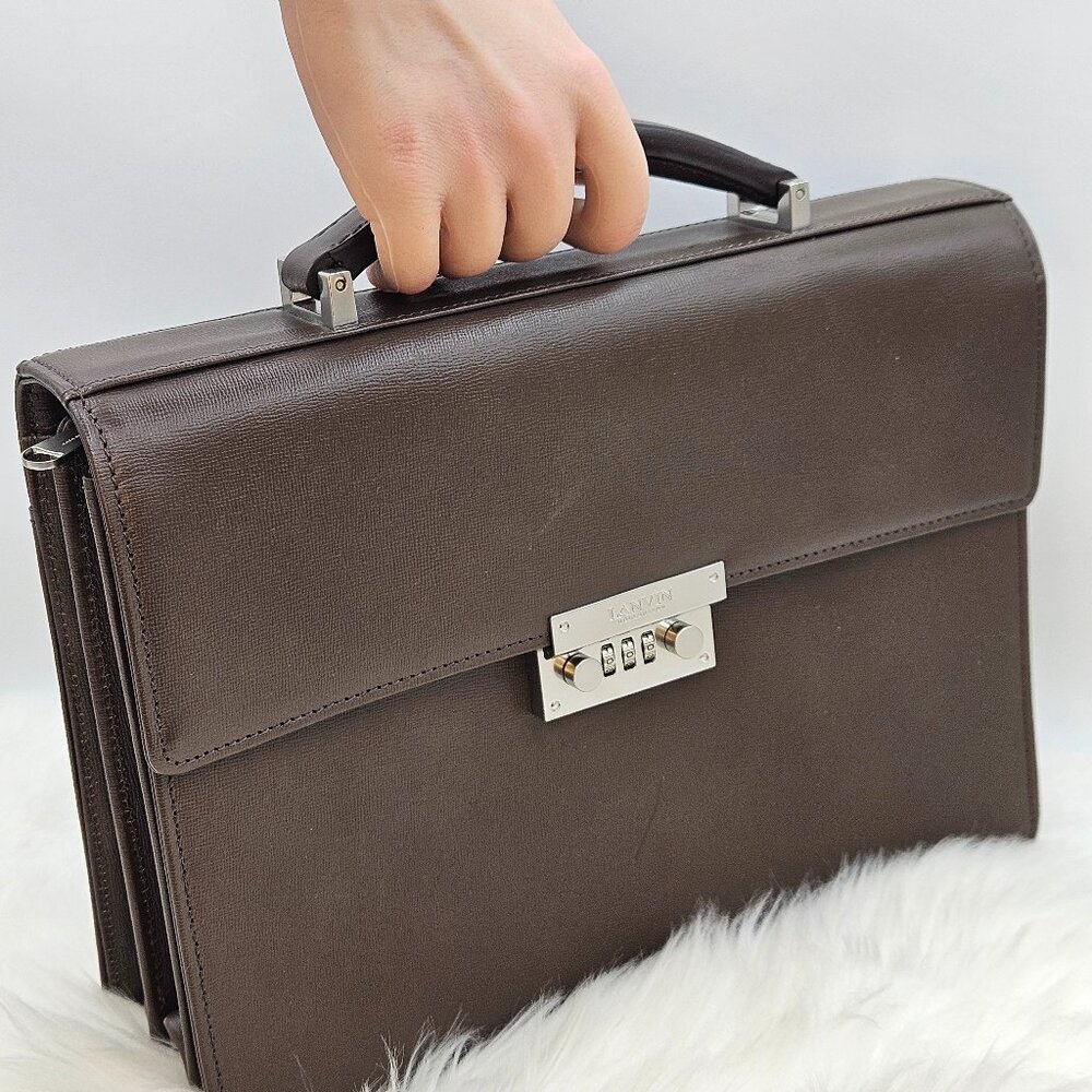 Lanvin Leather Briefcase